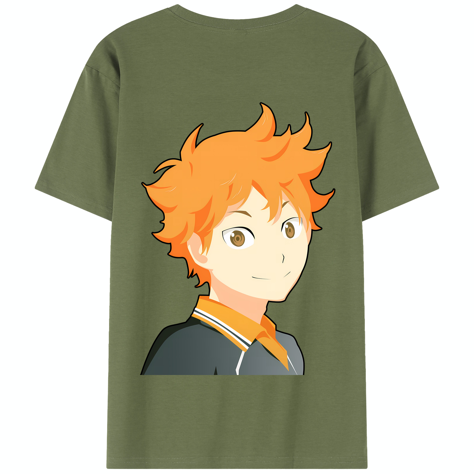 （画像用） ハイキュー!! Haikyu!! 綿100％半袖Tシャツ（背面プリント）